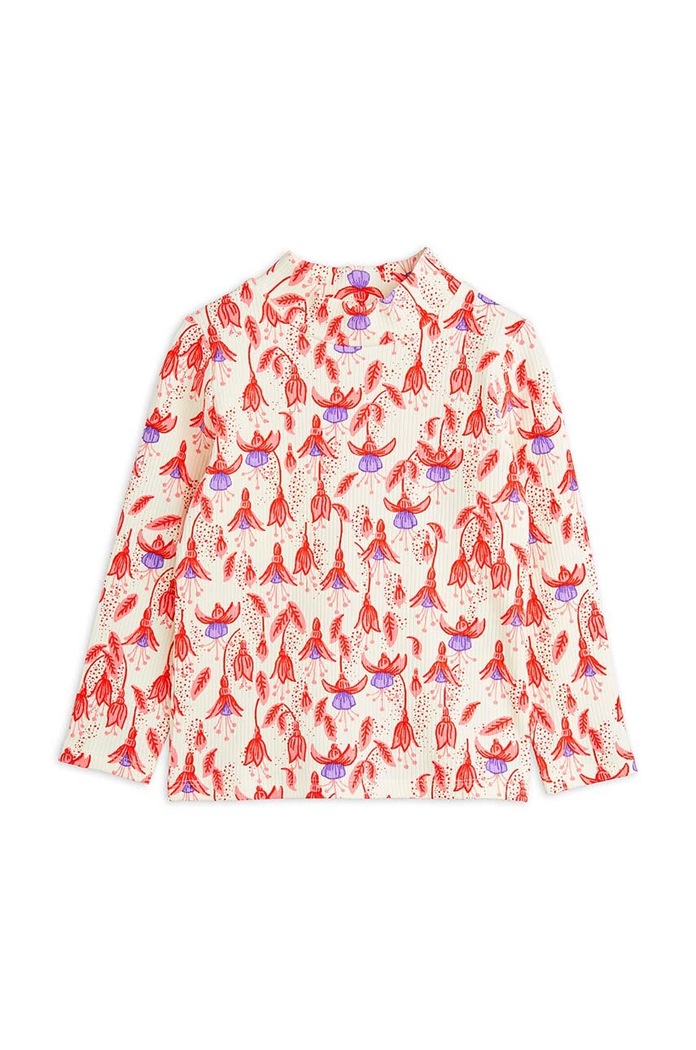 Бебешка блуза с дълги ръкави Mini Rodini Fuchsia еластичен червен 2472012442