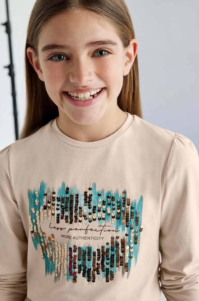 Mayoral longsleeve dziecięcy niebieski 7003.8A.Junior.9BYH