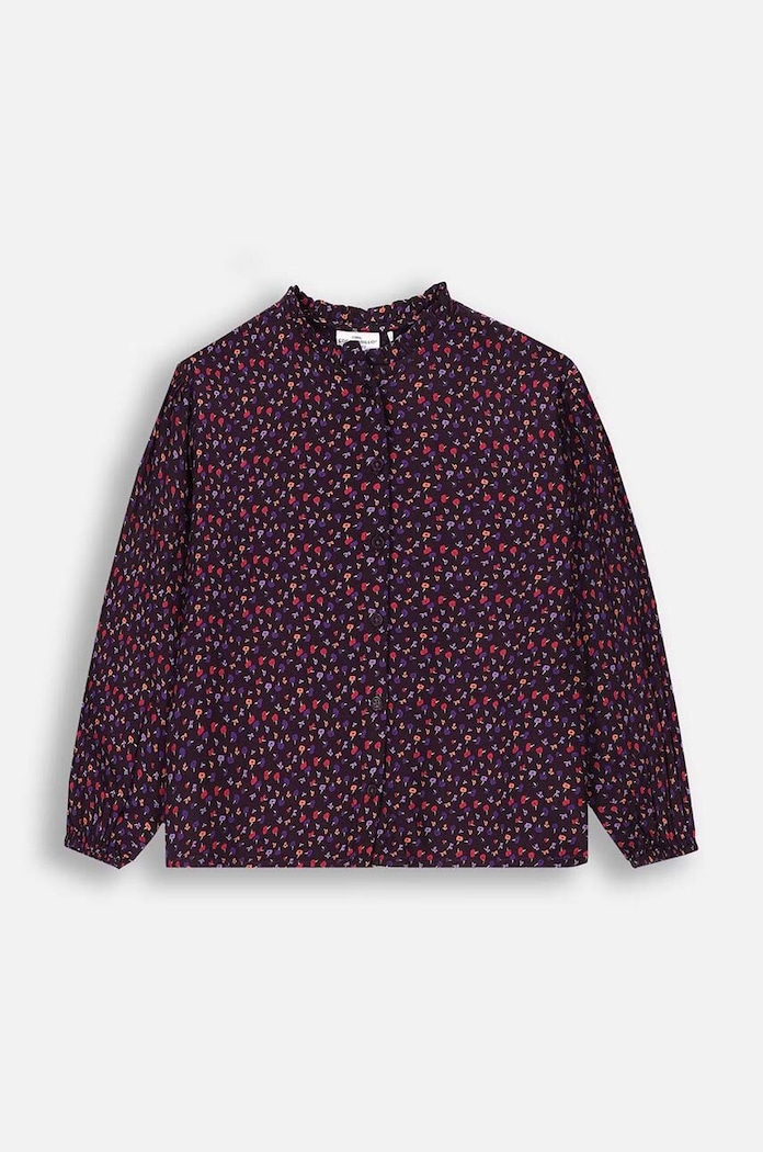 Dětská košile Coccodrillo ZC4140103AGK fialová AW24