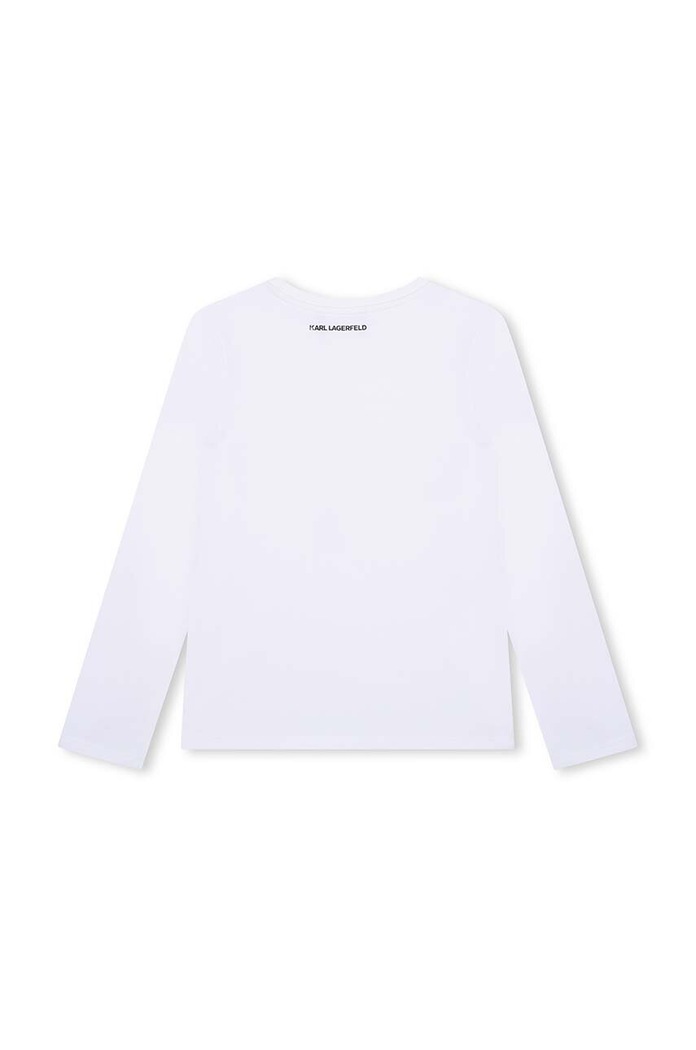 Κοριτσίστικα Παιδικό μακρυμάνικο Karl Lagerfeld Z30209.156.162 λευκό