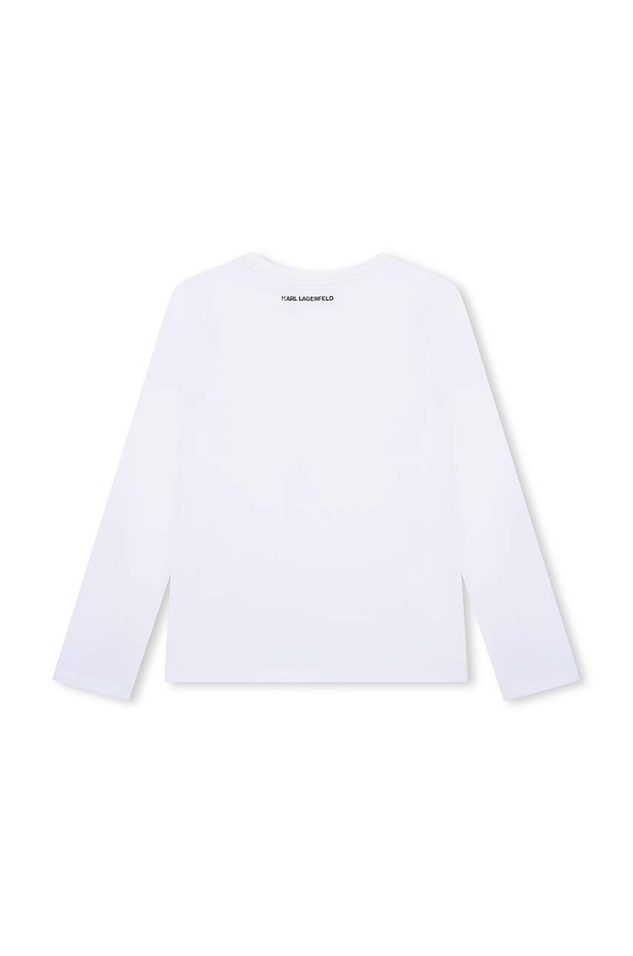 Κοριτσίστικα Παιδικό μακρυμάνικο Karl Lagerfeld Z30209.156.162 λευκό
