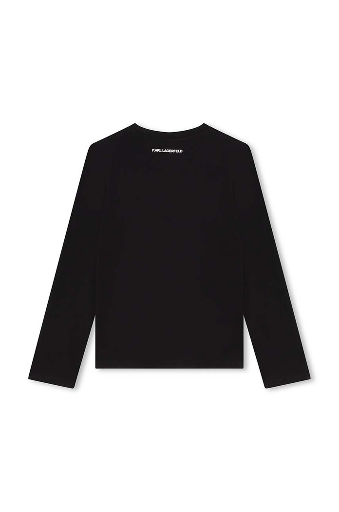 Παιδικό μακρυμάνικο Karl Lagerfeld Z30209.156.162 μαύρο AW24