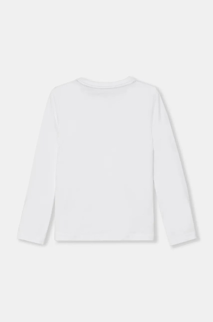 Tommy Hilfiger longsleeve bawełniany dziecięcy 2-pack UG0UG00779.9BYH różowy