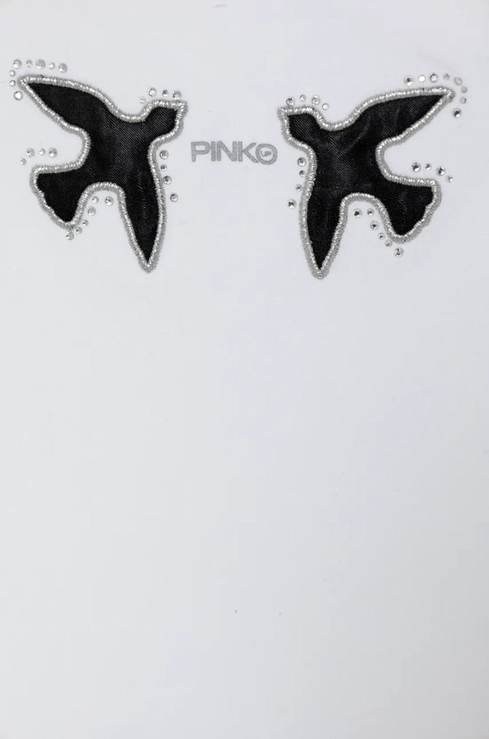 Момиче Детска блуза с дълги ръкави Pinko Up F4PIBGTH164 бял