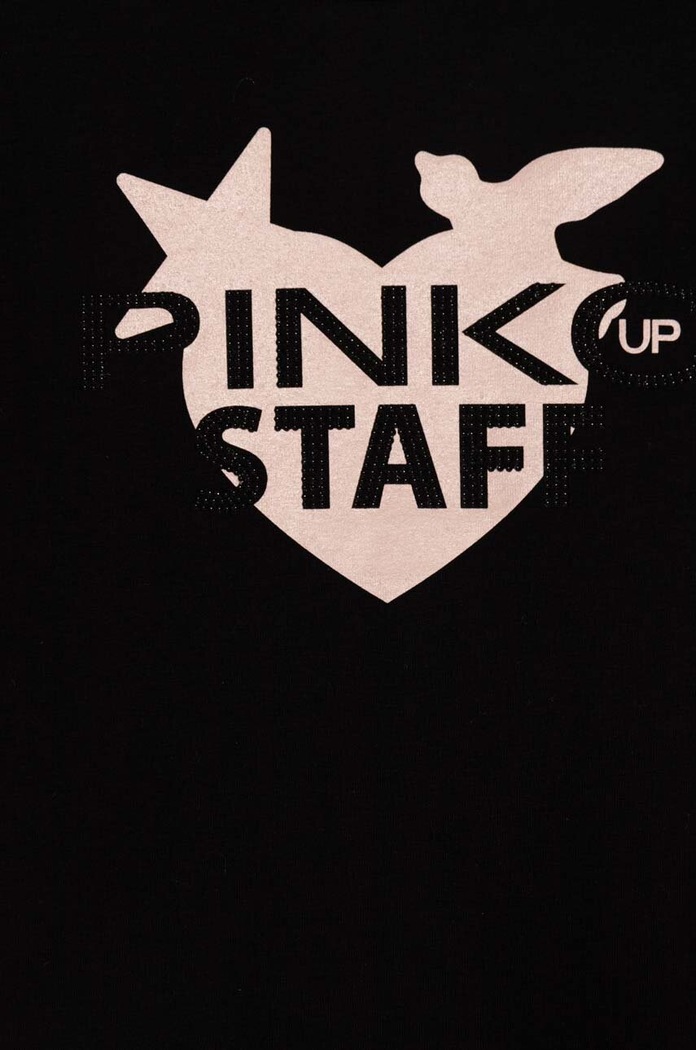 Момиче Детска блуза с дълги ръкави Pinko Up F4PIJGTH054 черен