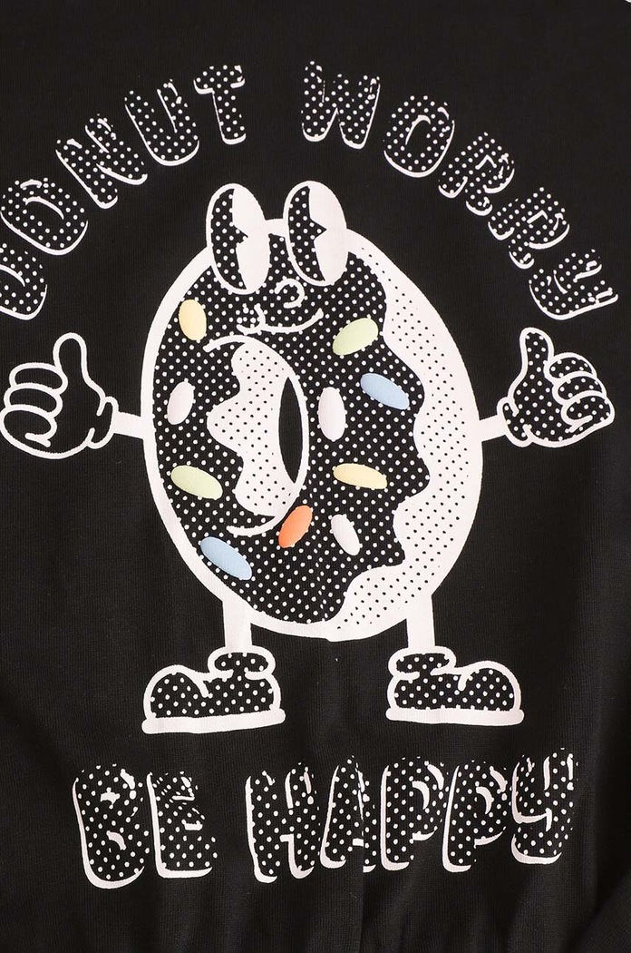 Coccodrillo longsleeve dziecięcy czarny ZC4143102CGK