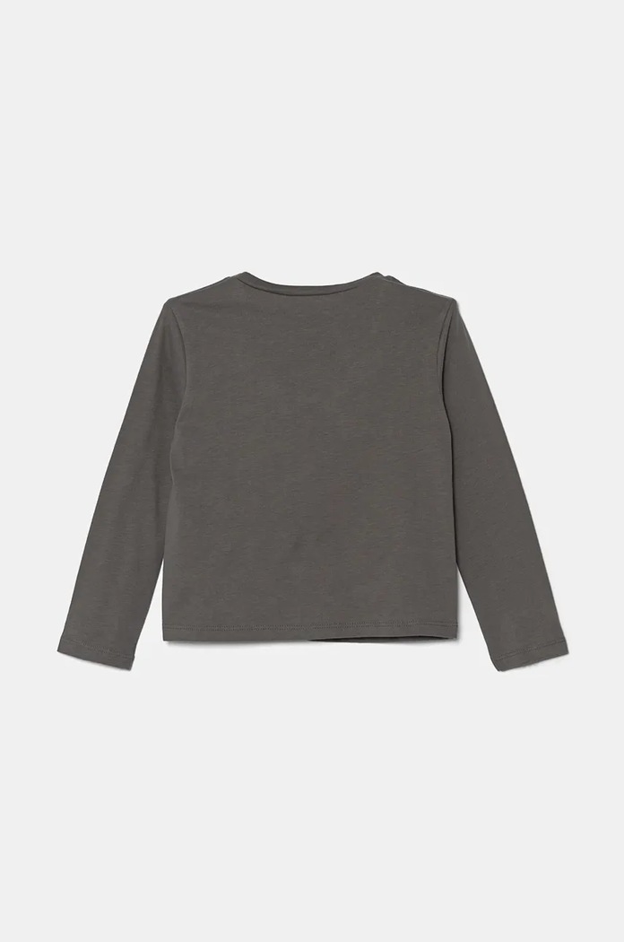 Детска блуза с дълги ръкави United Colors of Benetton 3ATNG10HJ.P.Seasonal сив AW24