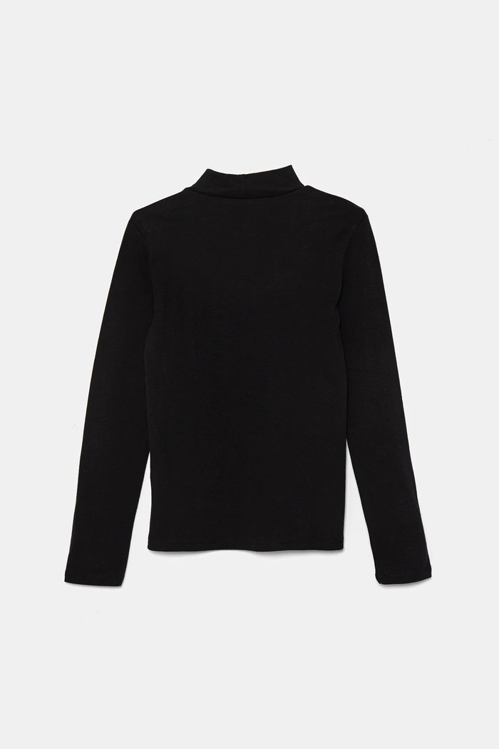 Dětské bavlněné tričko s dlouhým rukávem United Colors of Benetton 3AOUC201O.G.Repro.9BYH černá AW24