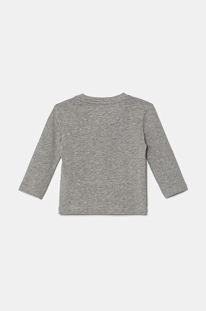 Calvin Klein Jeans longsleeve dziecięcy IN0IN00005.9BYH szary AW24
