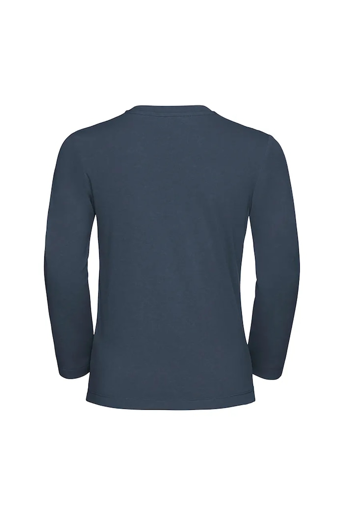 Jack Wolfskin longsleeve copii 1610321.116.152 bleumarin AW25