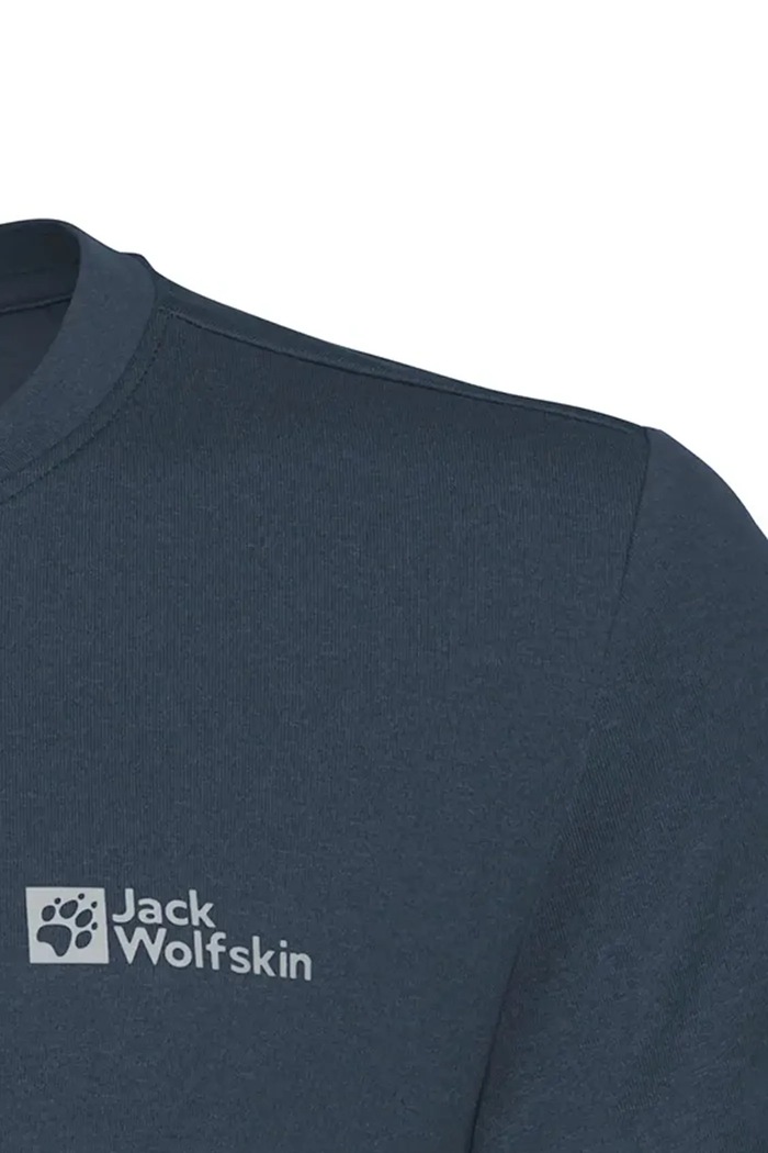 Băieți Jack Wolfskin longsleeve copii 1610321.116.152 bleumarin