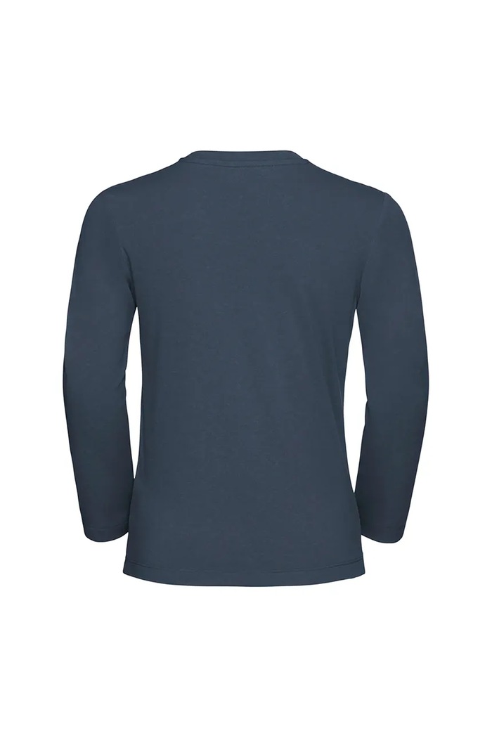 Jack Wolfskin longsleeve copii 1610321.164.176 bleumarin AW25