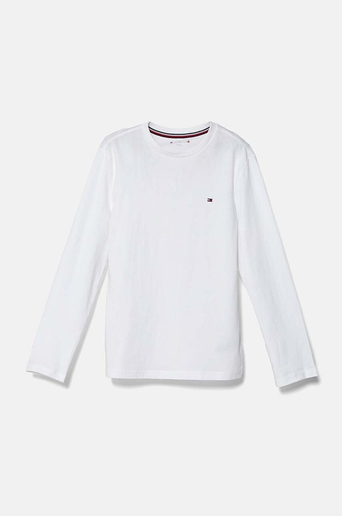 Băieți Tommy Hilfiger Longsleeve din bumbac pentru copii 2-pack UK0UK00077.9BYH gri