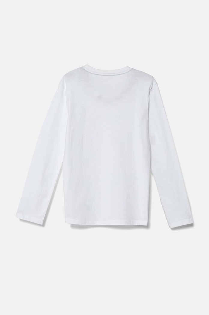 Longsleeve din bumbac pentru copii 2-pack Tommy Hilfiger UK0UK00077.9BYH gri