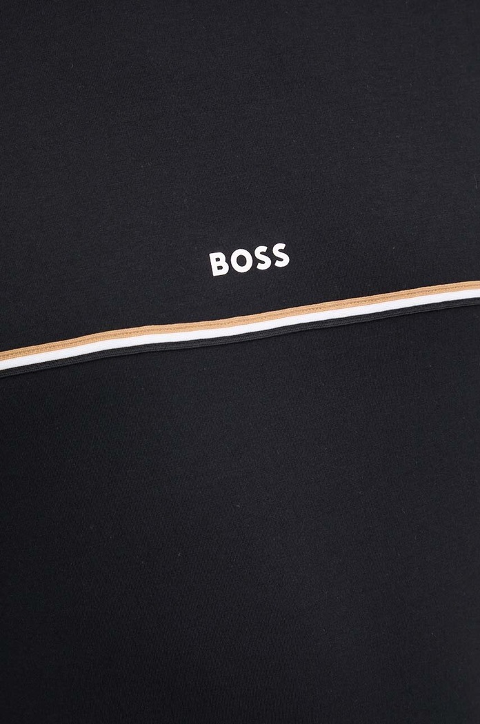 Tričko s dlouhým rukávem BOSS 50515378 černá