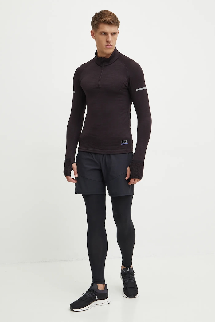 Tréninková mikina EA7 Emporio Armani PJREZ.6DPT29.1771 černá AW24