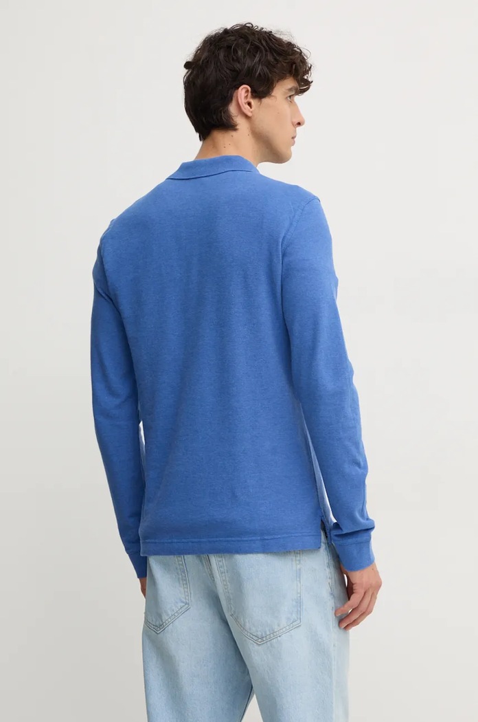 Odzież United Colors of Benetton longsleeve bawełniany 3088U3025 fioletowy