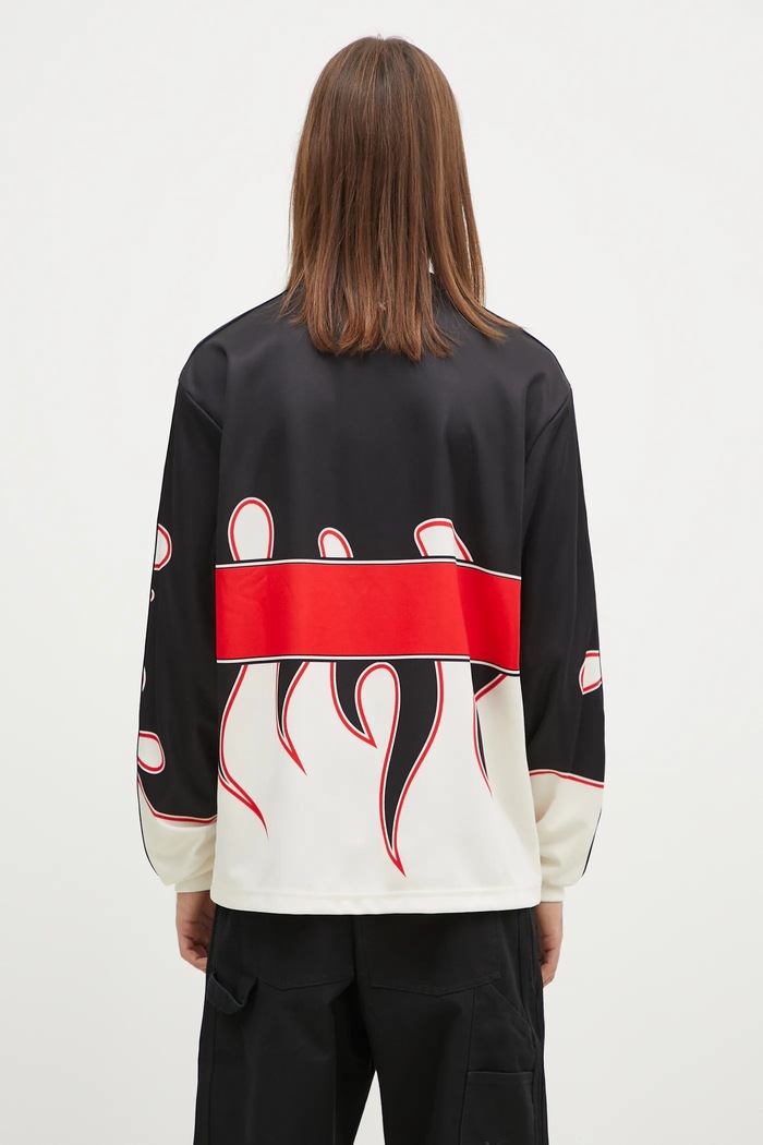 Дрехи Блуза с дълги ръкави adidas Originals 100 Thieves Longsleeve JD8174 многоцветен