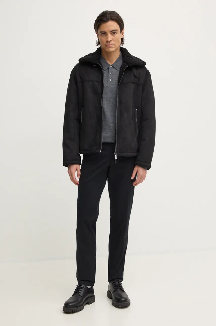 Vlněný svetr Michael Kors CF460F67AP šedá AW24