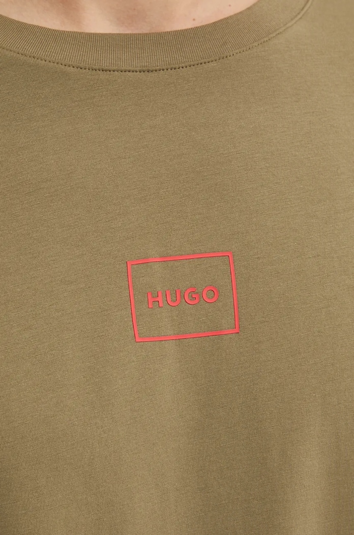 Μακρυμάνικο lounge HUGO Bashinah πράσινο 50525229