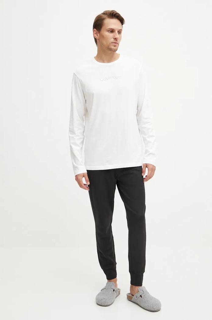 Тениска Calvin Klein Underwear 000NM2771E бял SS26