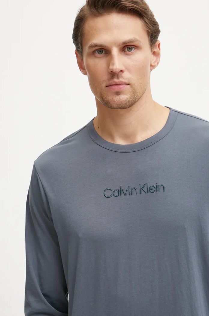 Tričko Calvin Klein Underwear šedá 000NM2771E