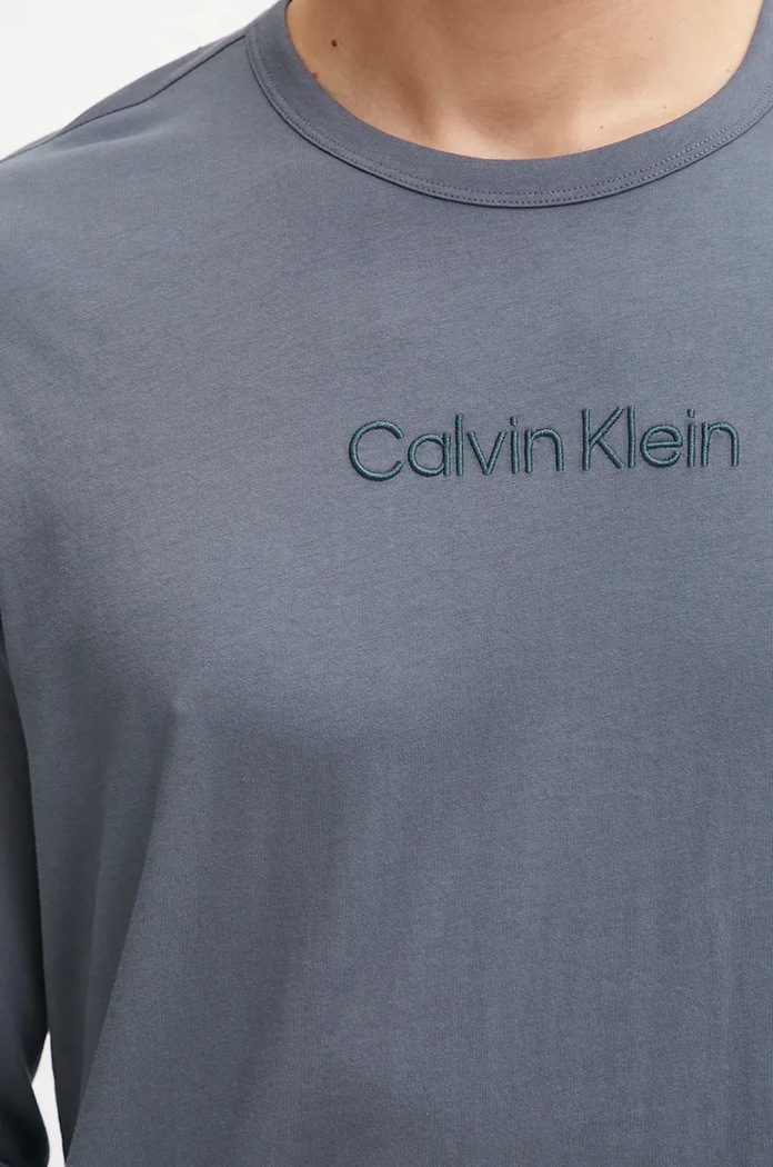 Tričko Calvin Klein Underwear 000NM2771E šedá