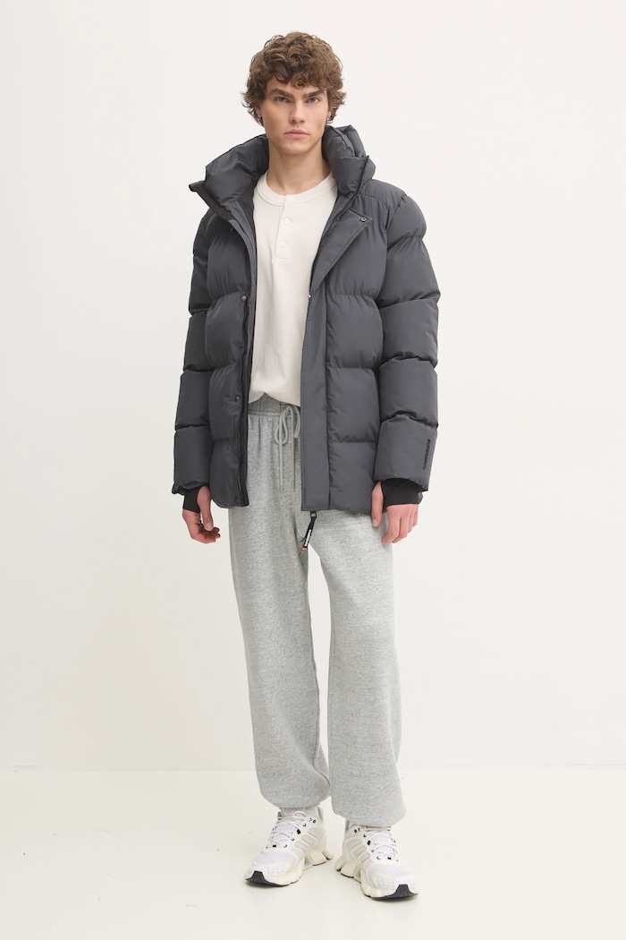 Bavlněné tričko s dlouhým rukávem Abercrombie & Fitch KI124.4534.100 béžová AW24