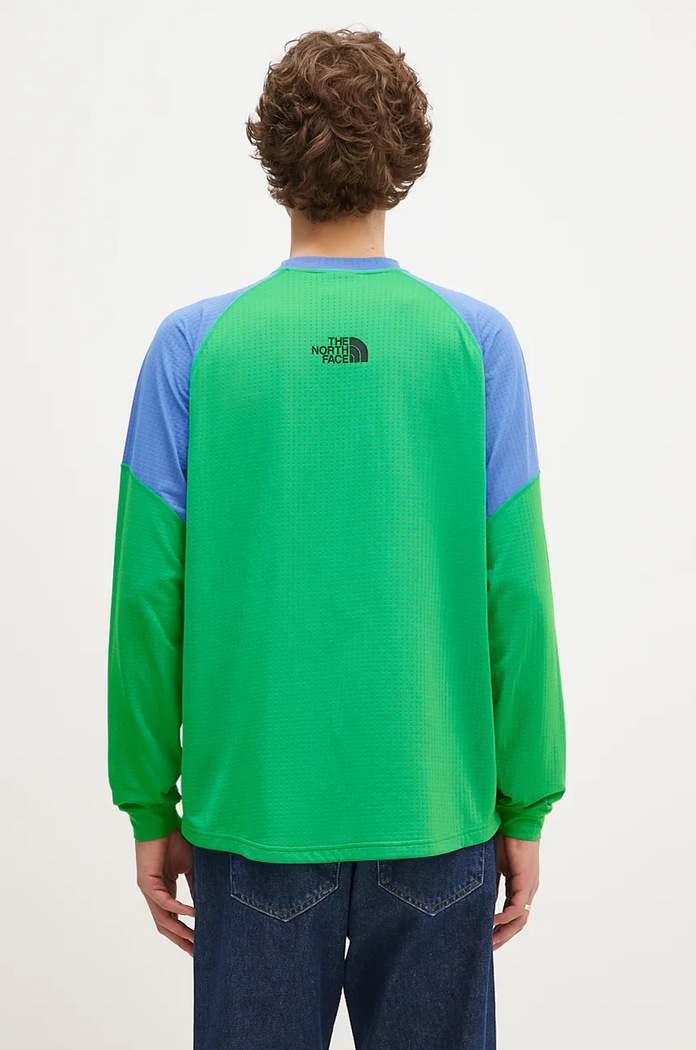 Abbigliamento The North Face camicia a maniche lunghe TNF x Yinka Ilori NF0A89GMPO81 verde