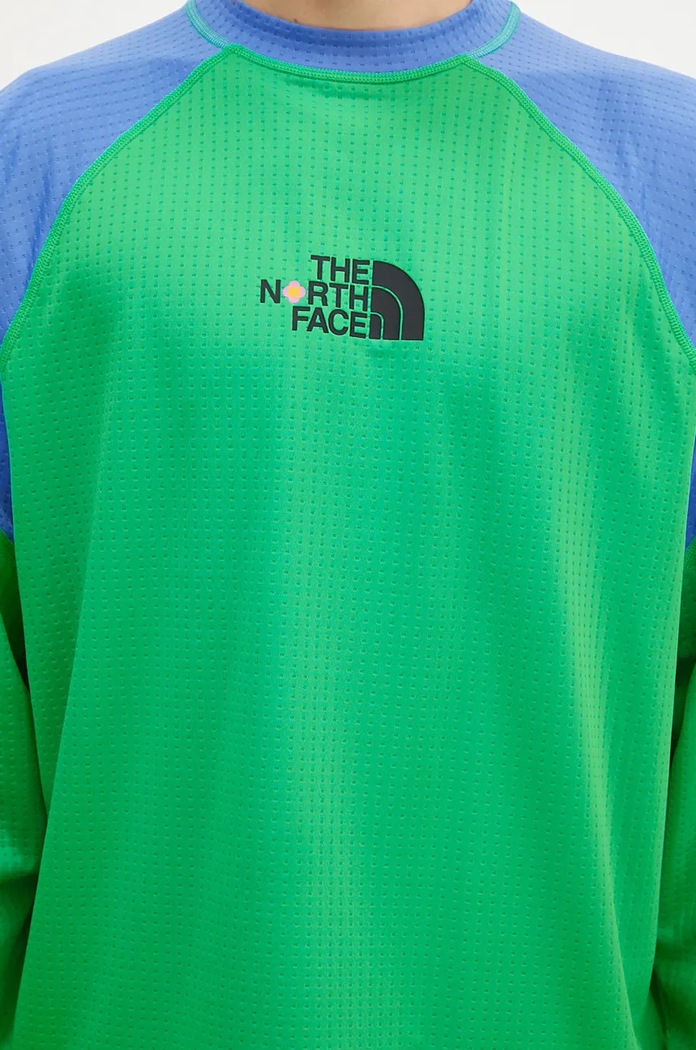 The North Face camicia a maniche lunghe TNF x Yinka Ilori verde NF0A89GMPO81