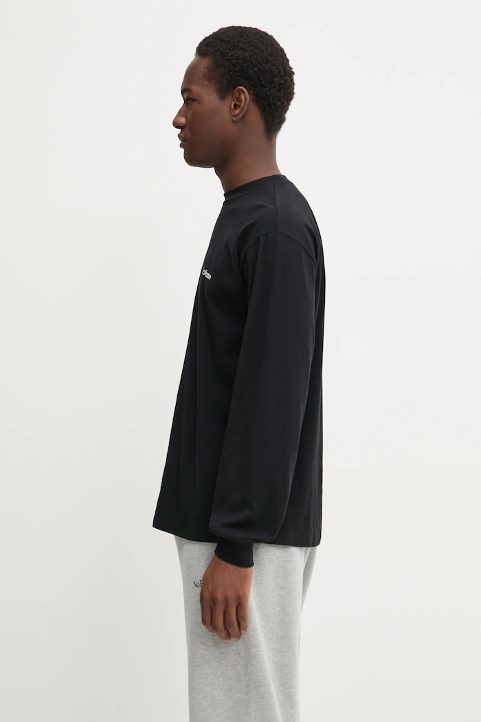Odzież No Problemo longsleeve bawełniany Mini Problemo Longleeve Tee NP60029.02 czarny