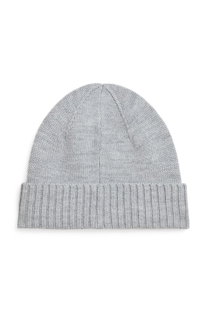 Dětská vlněná čepice Polo Ralph Lauren 323953204002 šedá AW24