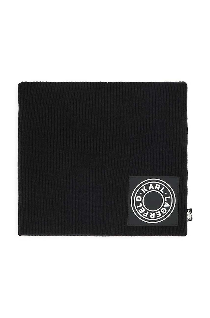Karl Lagerfeld caciula si sal copii Z30337. negru