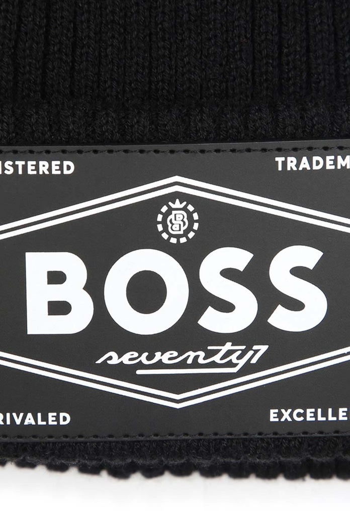 Chłopiec BOSS czapka dziecięca J51567.52.54 czarny