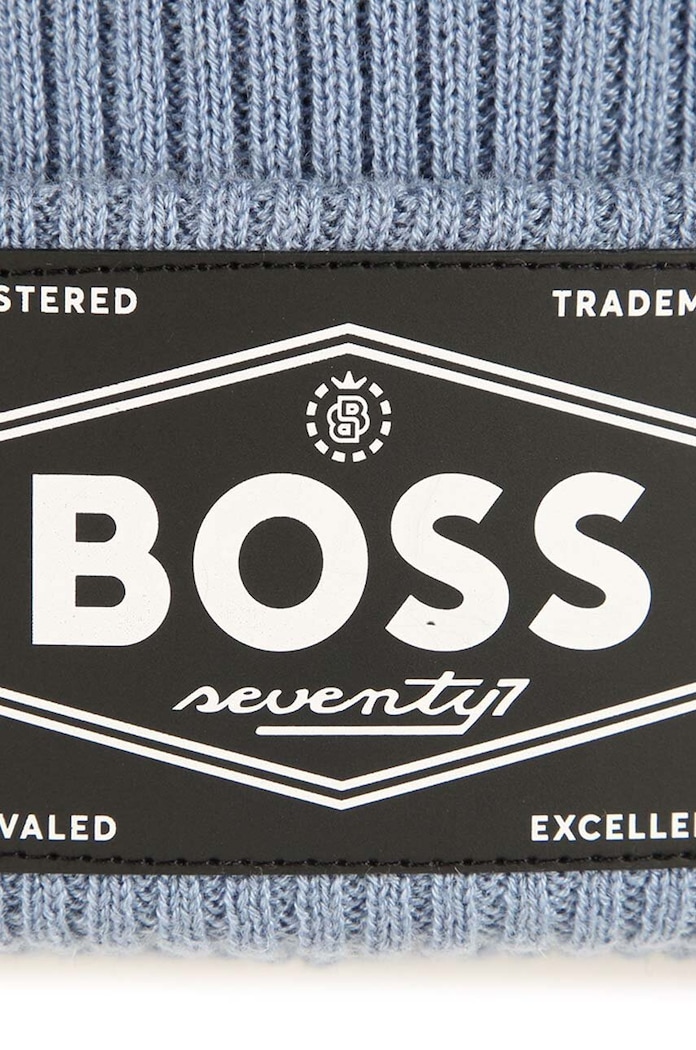 Chłopiec BOSS czapka dziecięca J51567.56.58 niebieski