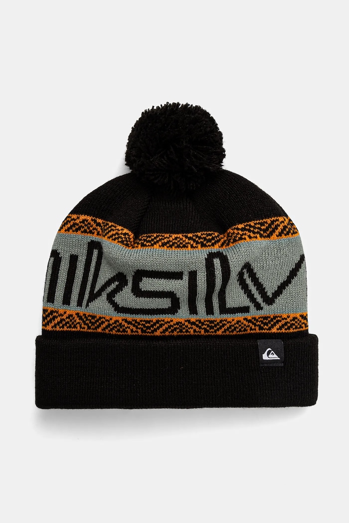 Dětská čepice Quiksilver SUMMIT BEANIE středně silná černá EQBHA03082