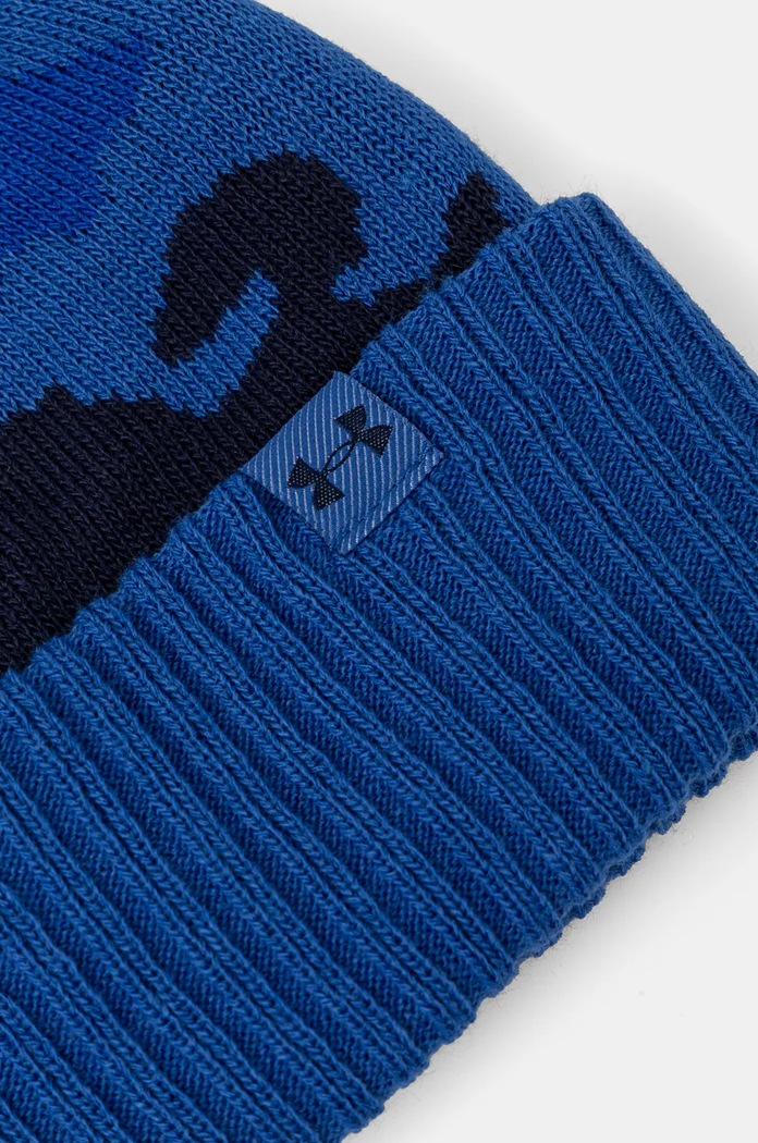 Under Armour caciula si manusi copii B Beanie 1386641 albastru