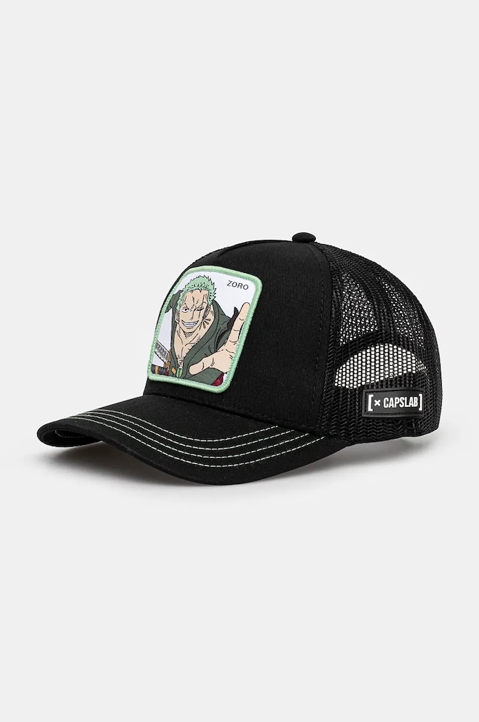 Детска шапка с козирка Capslab One Piece Capslab Trucker други черен CL.OP1.3.ZOR2