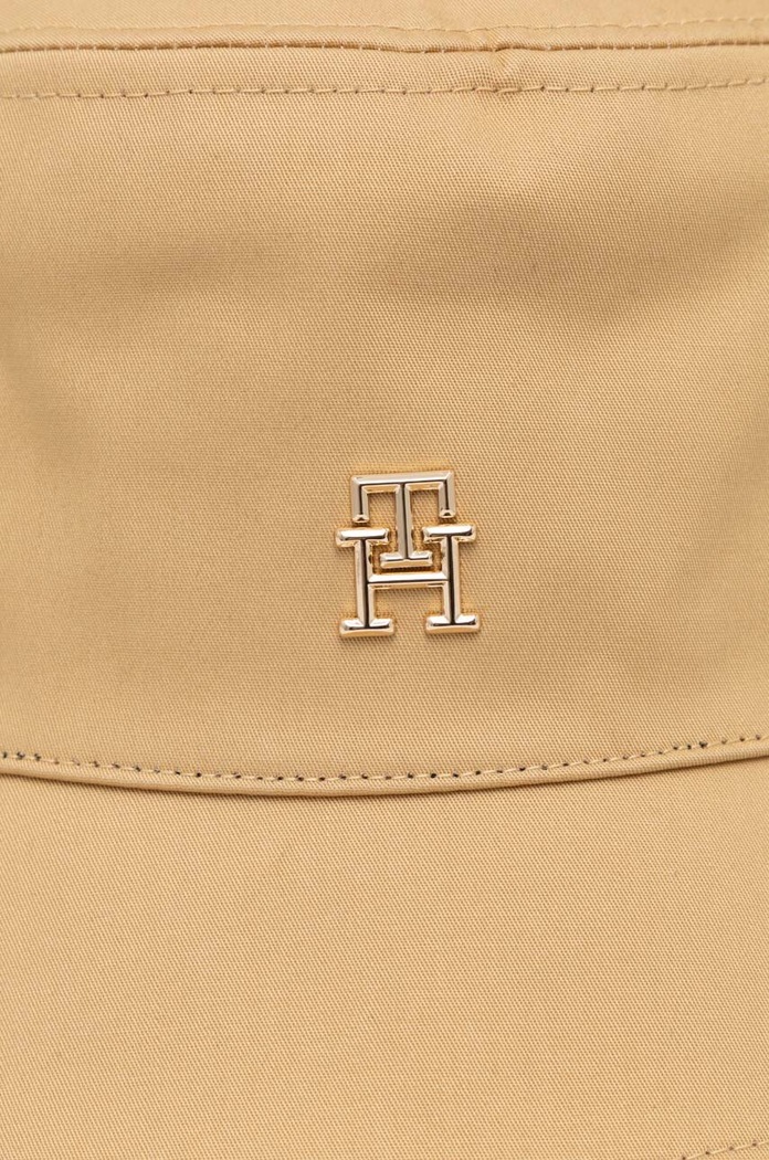 Dodaci Tommy Hilfiger Pamučni šešir Tommy Hilfiger AW0AW16781 bež