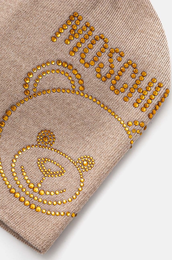 Doplňky Vlněná čepice Moschino M3159.65331 béžová