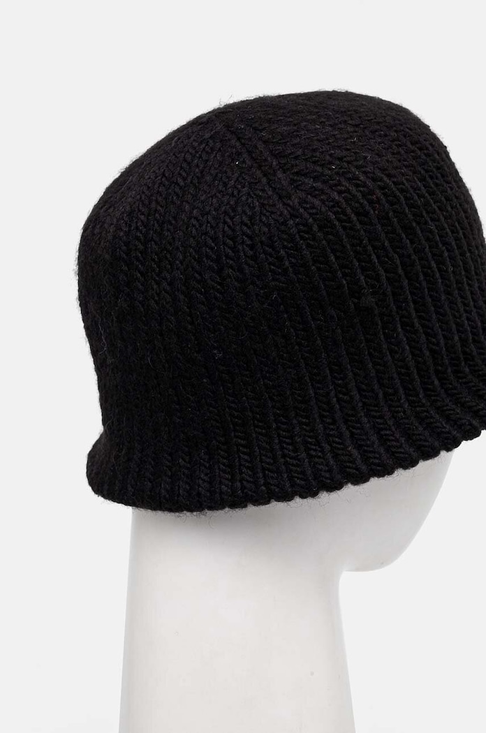 Moschino kapelusz z domieszką wełny M3146.65417 czarny AW24