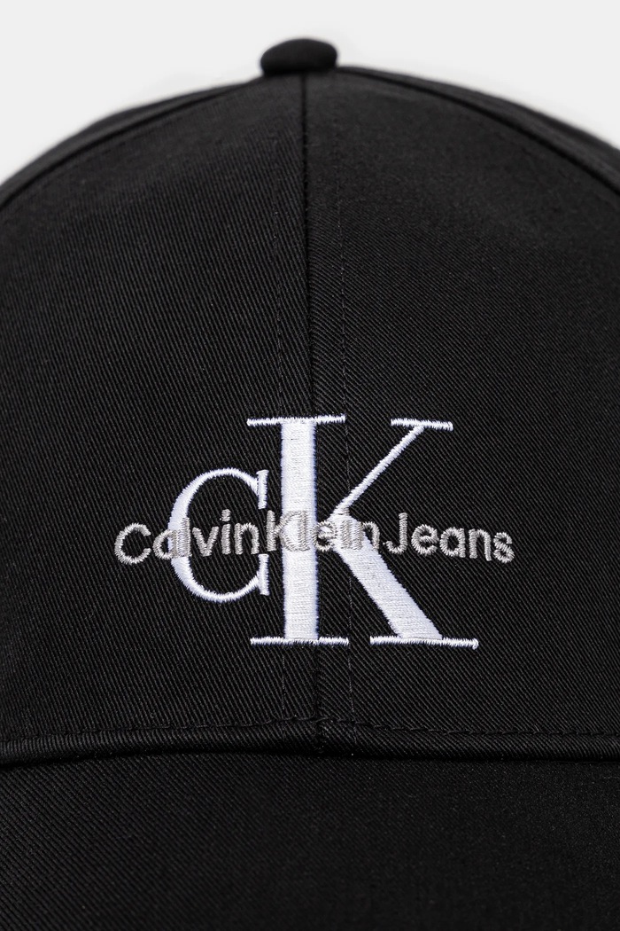 Bavlněná baseballová čepice Calvin Klein Jeans K50K512180 černá AW24