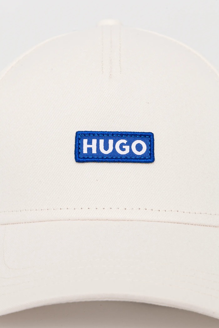 Doplnky Bavlnená šiltovka Hugo Blue Alyce 50522023 biela