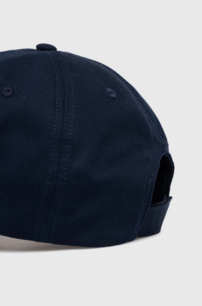 Pamučna kapa sa šiltom Tommy Jeans AW0AW16868 mornarsko plava SS26