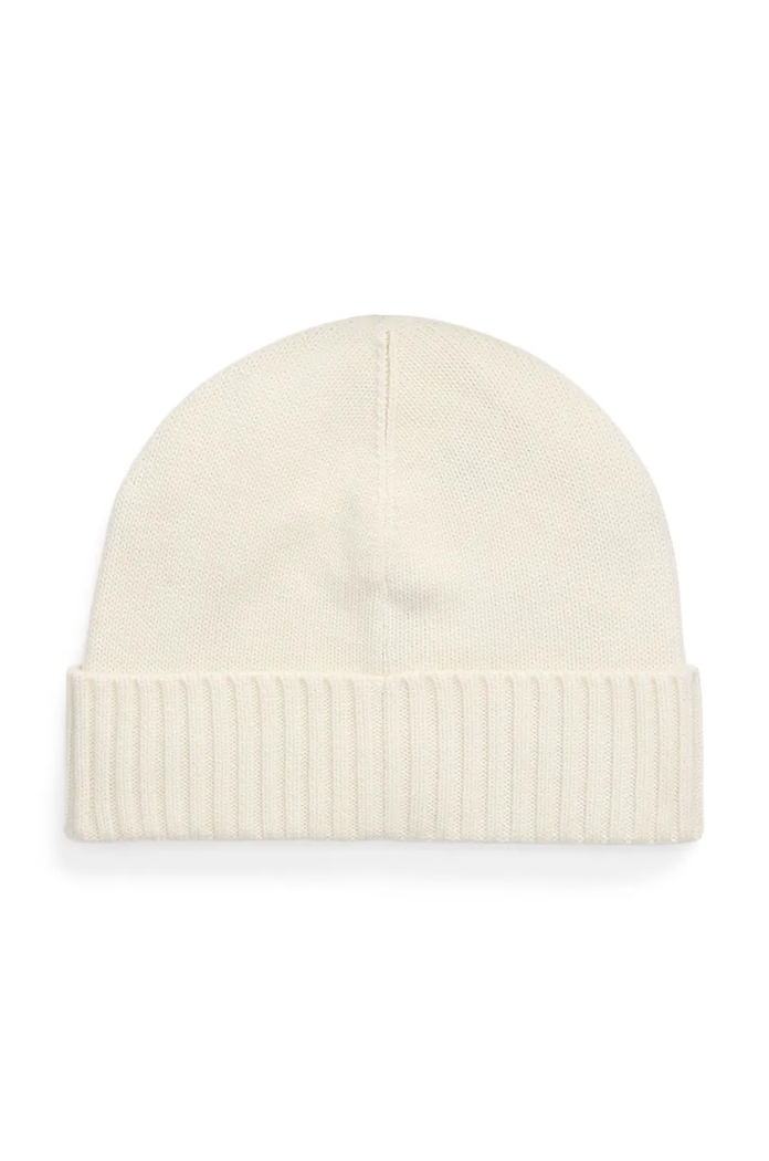 Шапка с вълна Lauren Ralph Lauren 454960057 бежов AW24
