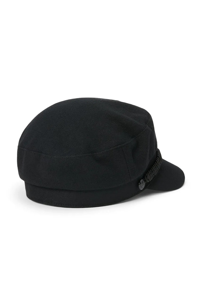 Čepica iz tvida s primesjo volne Lauren Ralph Lauren 454960156 črna AW24
