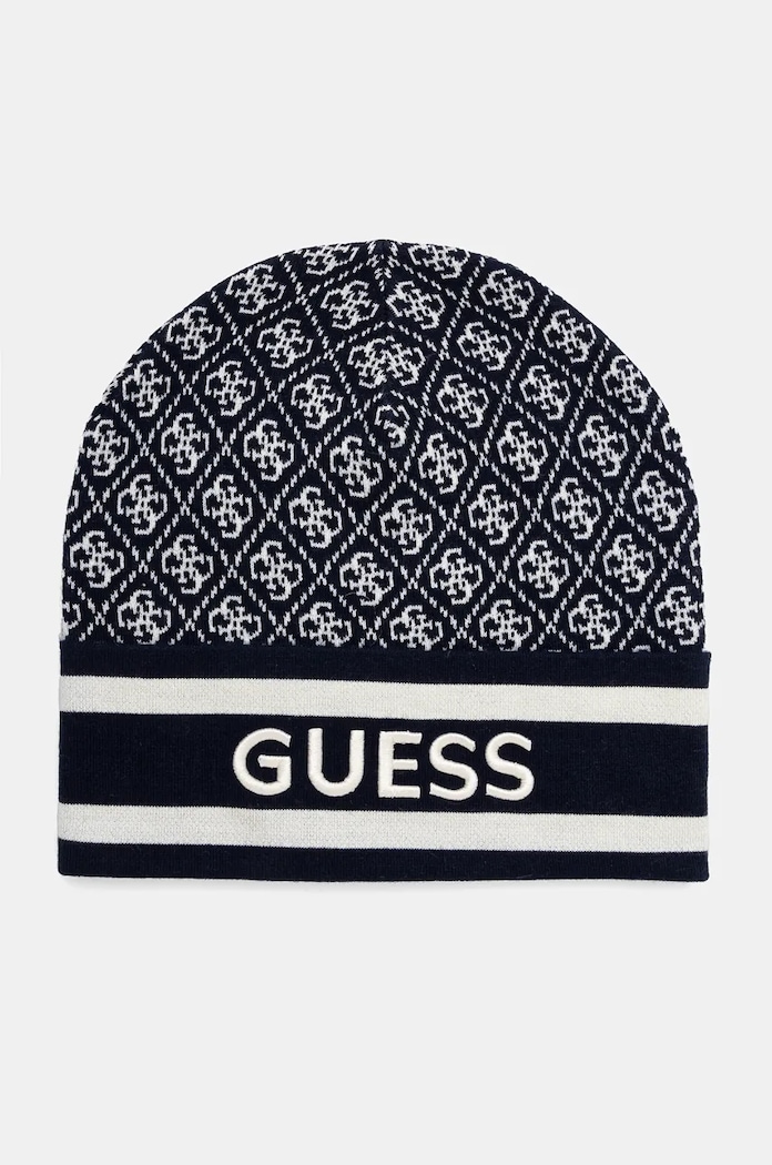 Kapa Guess SEVYN s dodatkom vune mornarsko plava W4BZ21.Z3JD2
