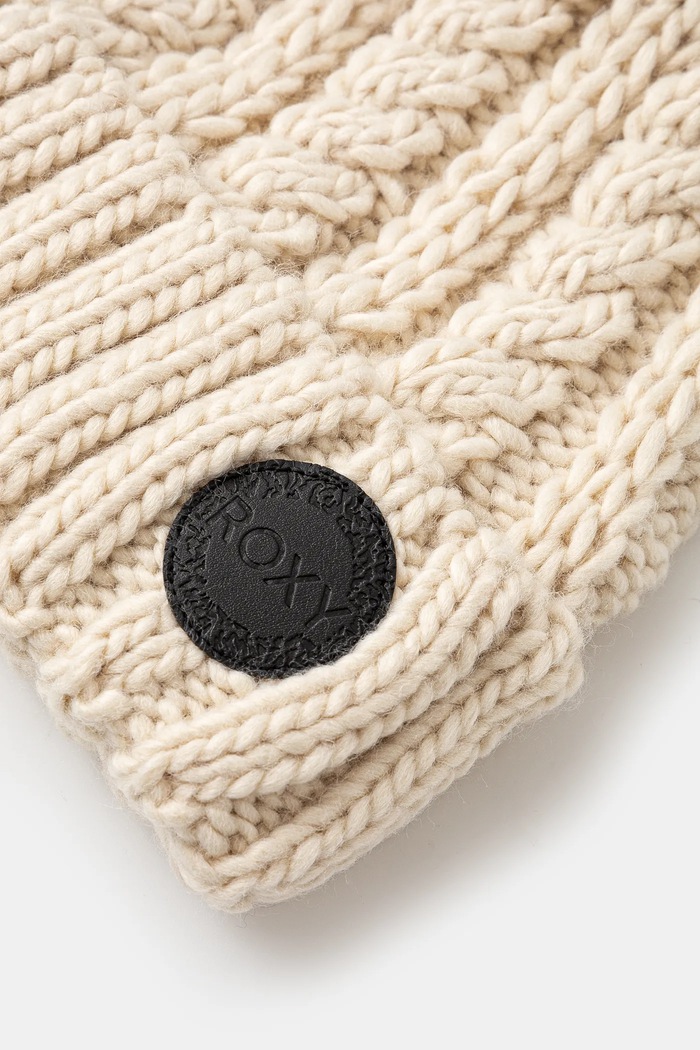 Čiapka Roxy Tram Beanie ERJHA04287 béžová AW24