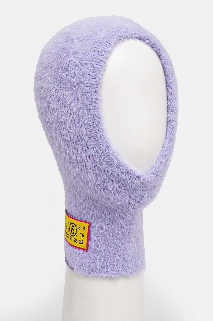 MM6 Maison Margiela balaclava violet S62TC0042.M13073