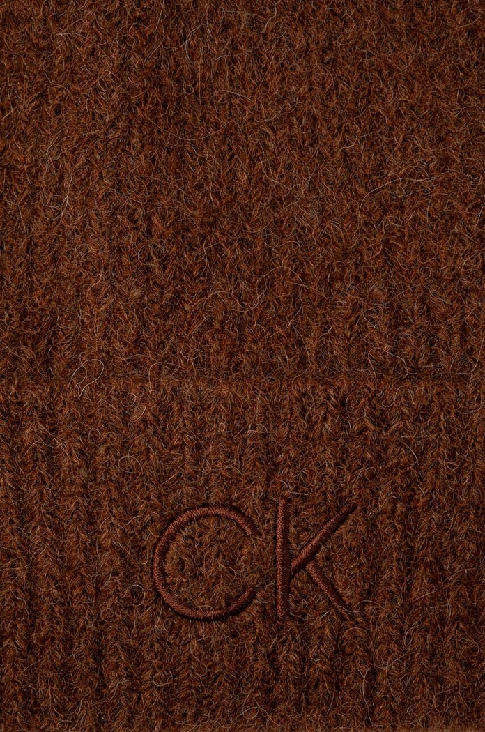 Kiegészítők Calvin Klein gyapjú sapka K60K612586 barna